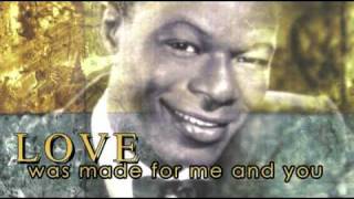 LOVE Nat King Cole Lyrics [upl. by Peder116]