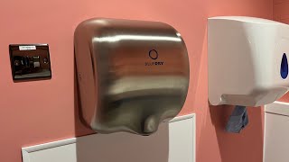 KINGWE Jetdry Bluedry EcoDry Hand Dryer at The Thackray Museum of Medicine 1 Floor Leeds 🚼 [upl. by Eniruam]