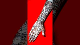 Beautiful Arabic simple mehndi design mehndi easymehnd mehandiworld hennadesign mehandi [upl. by Garwin]