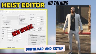 HOW TO DOWNLOAD AND SETUP HEIST EDITOR by ROHIT PLAYZZ [upl. by Nomit]