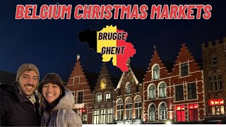 Bruges  Gent Tarihi Sokakları  Belçika Vlog 🇧🇪 [upl. by Wehhtam]