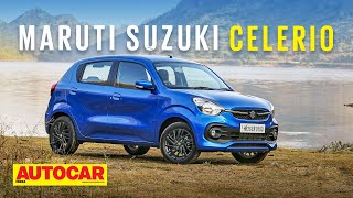 2021 Maruti Suzuki Celerio review  Indias most fuel efficient petrol car  Drive Autocar India [upl. by Yliram38]