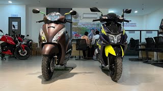 TVS Jupiter 125 VS TVS Ntorq 125 Most Detailed Comparison 😍  Chassis Number 9 [upl. by Ahsinev]