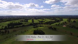 Hillbarn Golf Club Flyover [upl. by Llyrat]