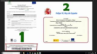 Descarga y recogida del Certificado de Profesionalidad Andalucía [upl. by Nicolai]