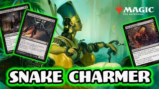 CHARMING THE SNAKES  Hapatra Vizier of Poisons Historic Brawl  MTG Arena [upl. by Jorey]