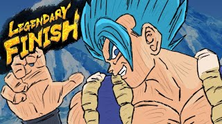 Gogeta Blue Makes Me Good at the Game lie Dragon Ball Legends [upl. by Odlauso]