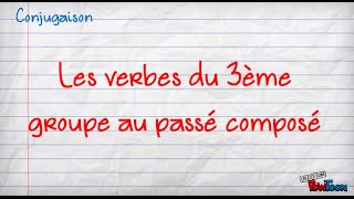 Le Verbe Venir au Passé Composé  To Come Compound Tense  French Conjugation [upl. by Emmaline]