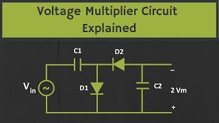 Voltage Multiplier Circuit Explained Voltage Doubler Voltage Tripler and Quadrupler Circuits [upl. by Ylicec]