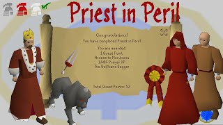 OSRS Priest in Peril Quest guide  Ironman Approved [upl. by Ardnahc]