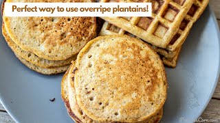 BEST EVER PLANTAIN PANCAKES [upl. by Deibel727]