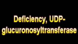 What Is The Definition Of Deficiency UDP glucuronosyltransferase  Medical Dictionary Free Online [upl. by Arahset]