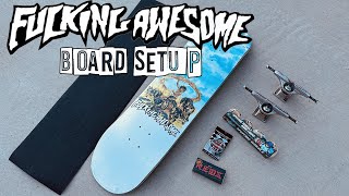 NEW SKATEBOARD SETUP VIDEO  FA SKATEBOARDS  Most Trendy Skateboard Company [upl. by Pavkovic]