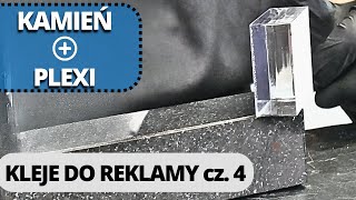 Klej do KAMIENIA i PLEKSI w Reklamie cz4 [upl. by Ecienahs913]