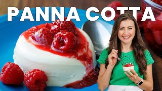 Easy Panna Cotta Every Time Perfect MakeAhead Dessert [upl. by Damek]