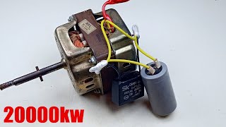 Top05 230v electric using copper cables and Current Most Powerful 20kw generator idea [upl. by Sukcirdor731]