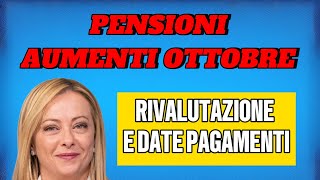 Confermati gli aumenti Nuovi importi delle pensioni in arrivo ad ottobre 2024💸📢 [upl. by Nagek837]