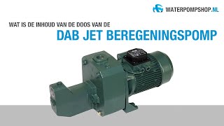 DAB Jet 151  251 Beregeningspomp [upl. by Veneaux]