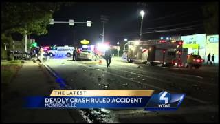 Fatal Monroeville crash ruled accident [upl. by Umberto]