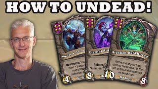 Undead Back to Basics Guide How to Win Hearthstone Battlegrounds Buddy Meta [upl. by Etnahs]