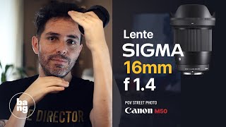 16mm de Sigma por Buenos Aires  POV Photo Canon M50 [upl. by Desi]