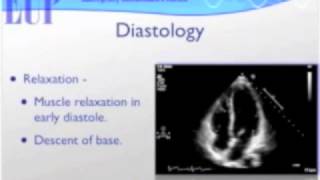 Ultrasound Podcast  DIASTOLOGY ULTRASOUND  PART 1 [upl. by Zoeller]