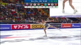 Alina Zagitova  SP Rostelecom 2018  By Country Алина Загитова [upl. by Adaner923]