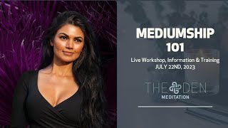 Mediumship 101  Workshop Information amp Training [upl. by Esinaej]