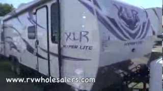 2012 XLR Hyper Lite 27HFS Toy Hauler Camper at RVWholesalerscom 154924  Bronze [upl. by Gombosi]