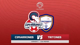 📹🐏  Cimarrones vs Tritones  Liga Premier  Jornada 6 [upl. by Mayhs]