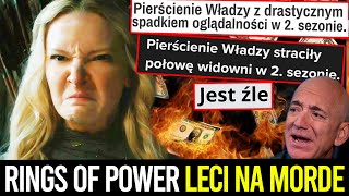 TAK ZDYCHA Rings of Power 🤣 LICZBA WIDZÓW SPADŁA O POŁOWĘ [upl. by Alakcim]