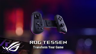 ROG Tessen  Foldable Mobile Gaming Controller  ROG Singapore [upl. by Acireed]