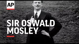 Sir Oswald Mosley Speaks on Unemployment The Cause of His Resignation [upl. by Lerim]