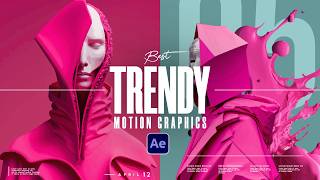 10 Trendy After Effects Motion Graphics to Use in 2024 [upl. by Malcom]