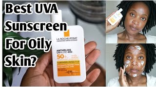 La Roche Posay Anthelios UV Mune 400 SPF50 Sunscreen Sunscreen Review 16 Oily Acne Prone Skin [upl. by Anaeel]