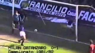 Milan  Catanzaro 01  Campionato 198182  22a giornata [upl. by Whitman]