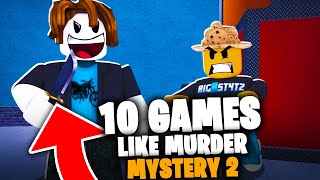 10 Games Like MURDER MYSTERY 2 Must Try [upl. by Clementis]