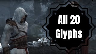 Assassins Creed 2 All 20 Glyph Locations [upl. by Atteuqahs]