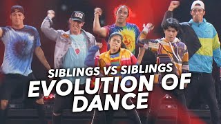 EVOLUTION OF DANCE  Ranz and Niana ft The Williams Fam [upl. by Aiclef]