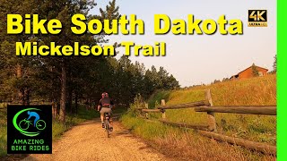 Bike South Dakota  Mickelson Trail  Hill City  4K  Indoor Cycling Video  Virtual Bike Ride [upl. by Ailemaj]