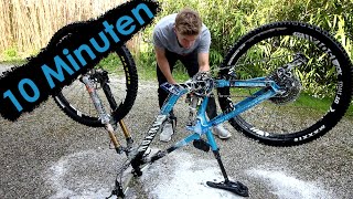 MTB in 10 Minuten perfekt putzen [upl. by Sucramat]