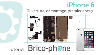 Tuto iPhone 6  ouverture démontage réparation premier aperçu HD [upl. by Acissej]