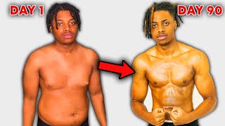 My Crazy 90 Day Body Transformation Motivational Fat to Fit [upl. by Mccreery]