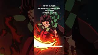 How to download or watch Demon Slayer Season 3 English Dub demonslayer demonslayerseason3 [upl. by Retsevlis]