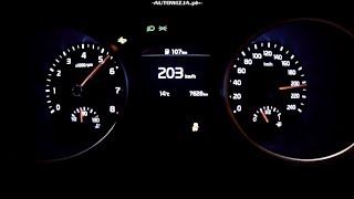 KIA Ceed 14 TGDI 140 acceleration 0100 kmh 0200 kmh 0400 m racelogic [upl. by Hedve835]