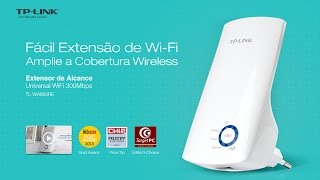 Tutorial Configuração Extender Wifi TL WA850RE TP Link [upl. by Halsy]