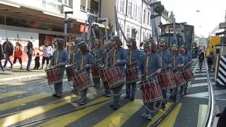 Basel Fasnacht 2014 Mittwoch Schweiz suisse switzerland Karneval Fasching [upl. by Ahsimed510]