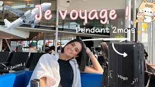 Préparation de mes valises ✈️🌏 je pars pour 2 mois [upl. by Eelyek]