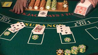 Heads up blackjack tournament [upl. by Nellad456]