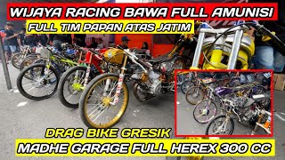 Suasana PADDOCK DRAG BIKE Kota Gresik  FULL TIM PAPAN ATAS JATIM quot WIJAYA MADHE GARAGE OYEP99quot [upl. by Htebesile842]